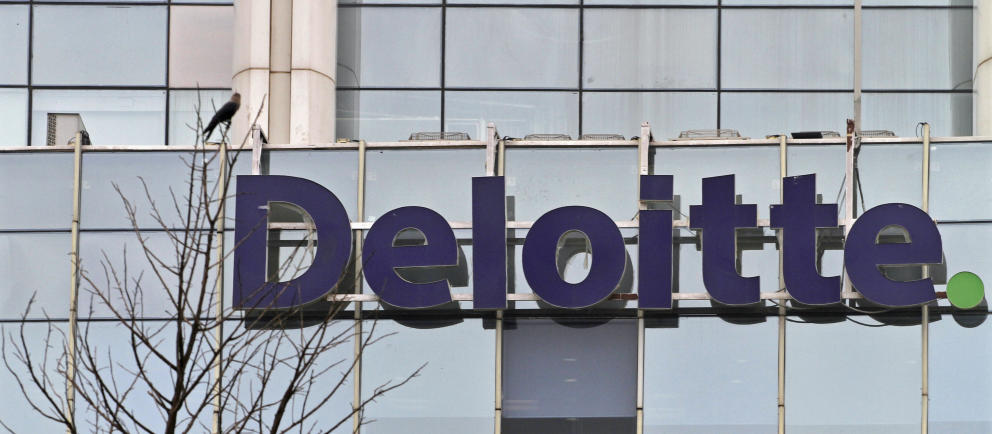 Sede de Deloitte en Nueva Delhi (Reuters)